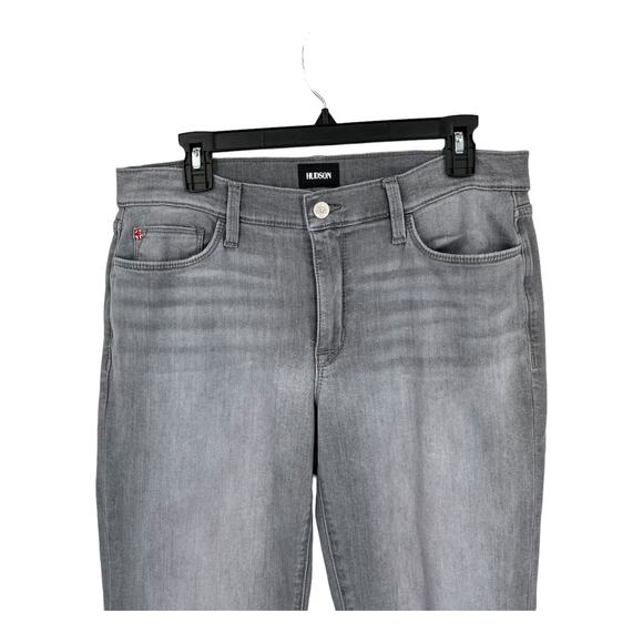 Hudson Jeans Nicole mid rise bootcut crop gray size 31 - Picture 3 of 8